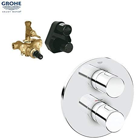 GROHE 34278000 Grohtherm 3000 Cosmopolitan Thermostatic Shower Mixer