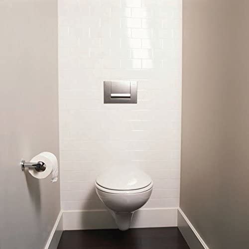 Emerald White Toilet Seat and Cover with Stainless Steel Hinges
