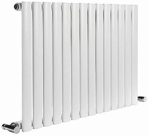 Reina Neva Horizontal Single Panel Designer Radiator 550 x 590mm W