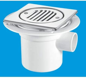 Mcalpine TSG3T6SS Wetroom Shower Trap - 50mm seal