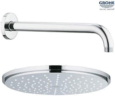 GROHE Grohtherm 3000 Cosmopolitan + Rainshower Shower Solution Pack 4, 118323