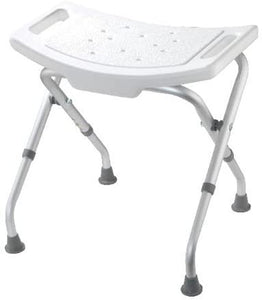 Croydex Adjustable Bathroom & Shower Seat, White