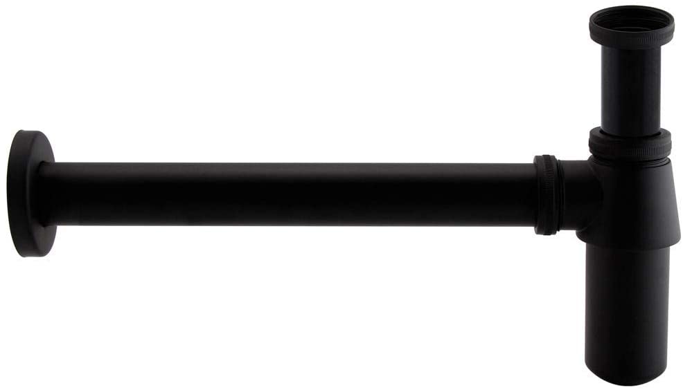 Synergy Black Standard Basin Bottle Trap