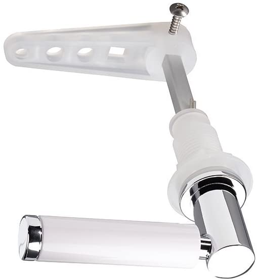 Croydex Blanc Cistern Lever, Chrome/White