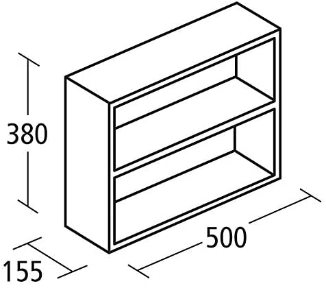 Ideal Standard E1435 Concept Space 500mm Fill In Shelf Unit