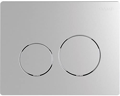 Siamp 31261160 Sphere Flush Plate Matt White