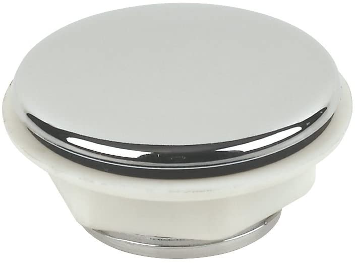Macdee Chrome Tap Hole Stopper ABS Plastic 40mm Bathroom Kitchen Sink Basin