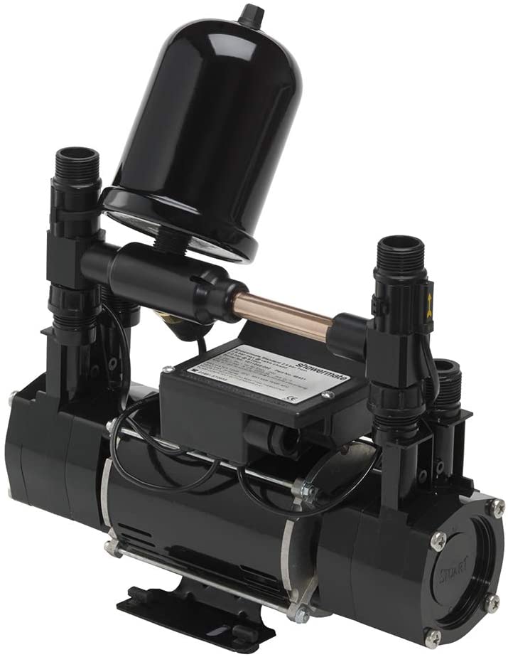 STUART TURNER SM1 Shower Pump, Black
