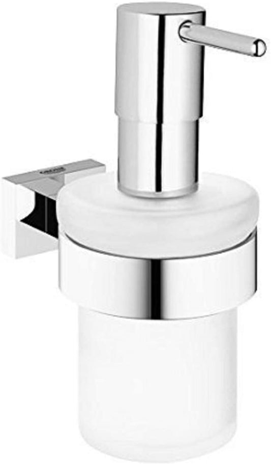 GROHE 40448001 Essentials Soap Dispenser with Silver Holder
