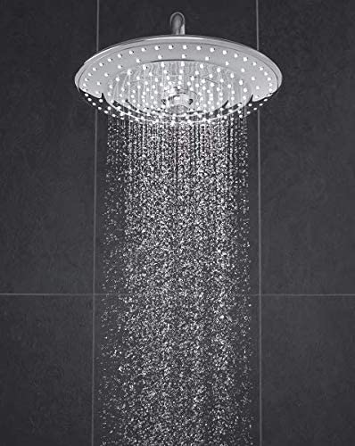 GROHE 27615001 Euphoria 260 Thermostatic Shower System, Chrome