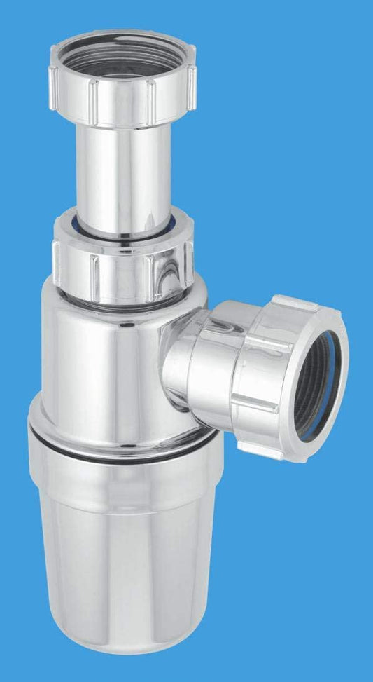 McAlpine CP Plastic Adjustable Inlet Bottle Trap CE31A