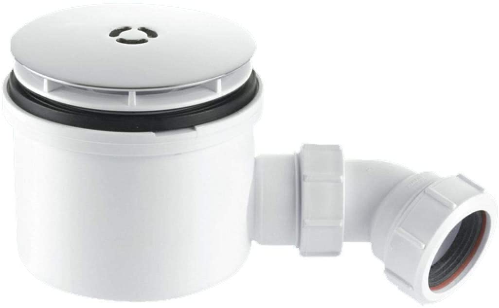 Mcalpine ST90CP10-HP2 Shower Trap, Chromed Flange