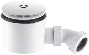 Mcalpine ST90CP10-HP2 Shower Trap, Chromed Flange