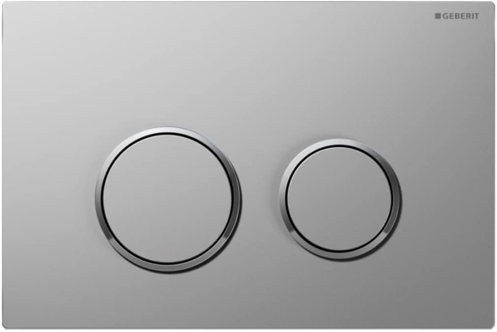 Geberit OMEGA20 115085KN1 Dual-Flow Flush Panel, High Gloss