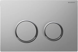 Geberit OMEGA20 115085KN1 Dual-Flow Flush Panel, High Gloss