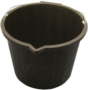 Miscellaneous 3 Gallon 14 Litre Black Bucket