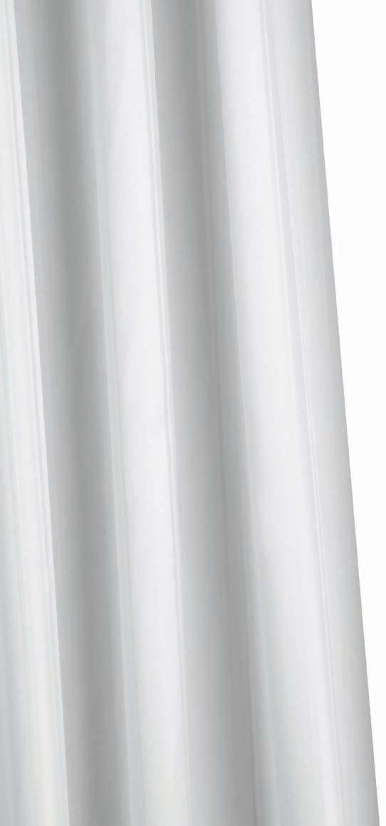 Croydex Stripe Water-Resistant Textile Curtain