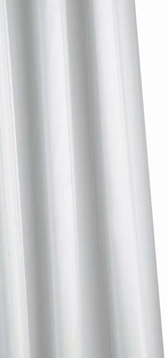 Croydex Stripe Water-Resistant Textile Curtain