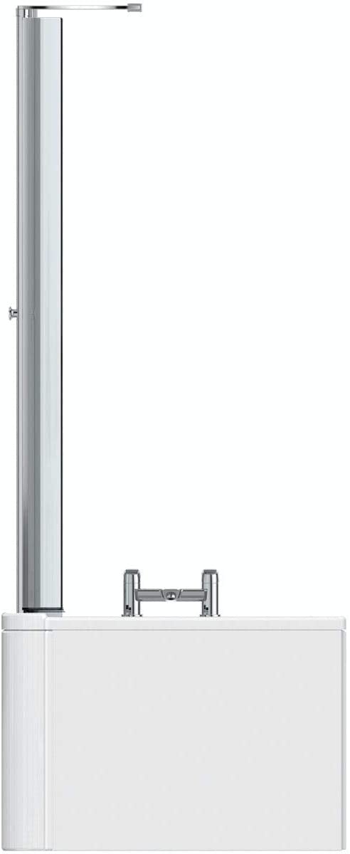 Ideal Standard E108101 Concept Air 170cm x 80cm Idealform Left Hand Shower Bath with No Taphole