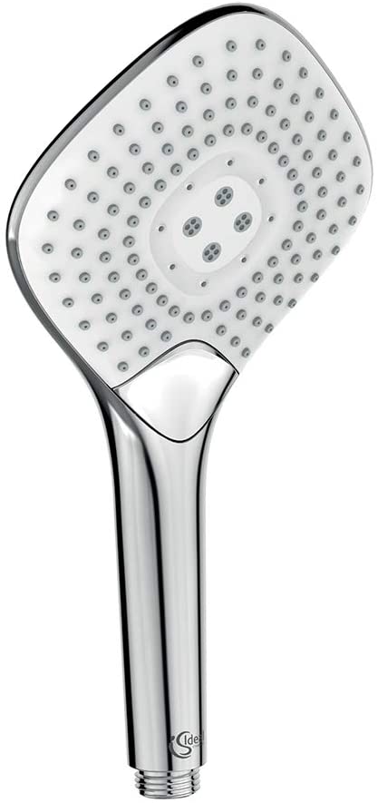 Ideal Standard B1764AA Idealrain EVO Jet Diamond Shower Rod with 3 Function Hand Held - 900mm Wall Pole, Chrome