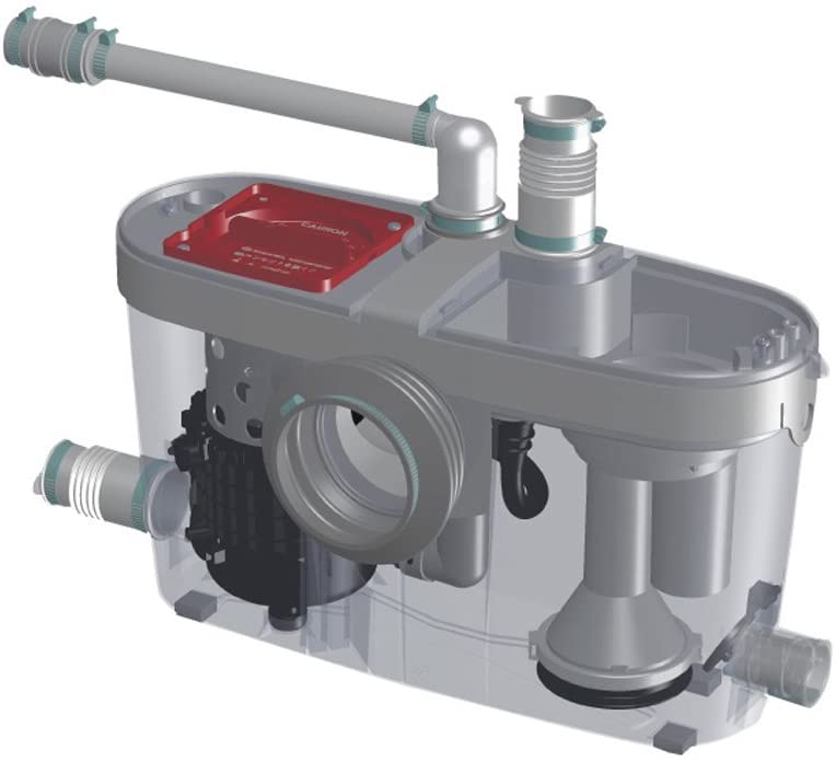 SFA Pump Station SANIACCESS 3í«ÌÎ_for Anschlussan Toilet WT Shower/Bidet White 0015í«ÌÎ_A