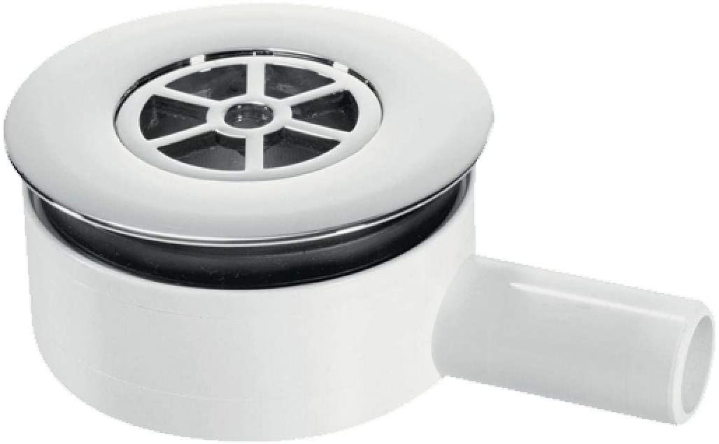 McAlpine Pumped Shower Waste with 22mm Plain Tail Outlet UPSW-3-22MM