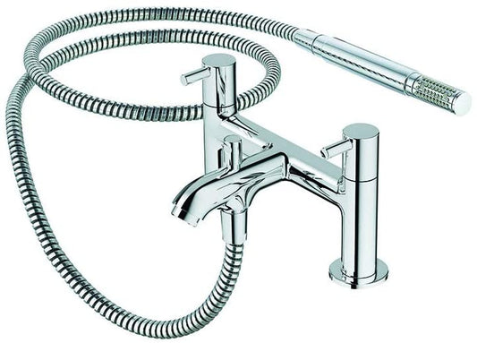 Ideal Standard BC189AA Ceraline Two tap Hole Bath Shower Mixer, Chrome