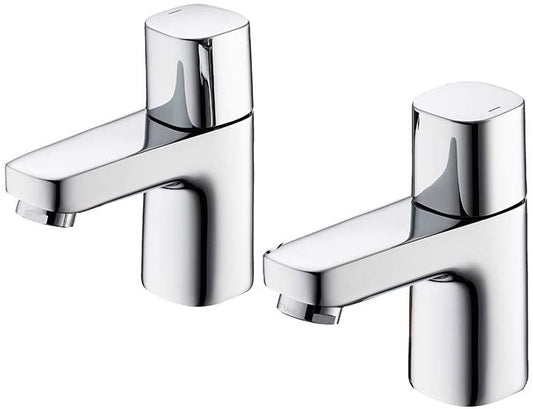 Ideal Standard B0728AA Tempo Pillar Taps, Chrome