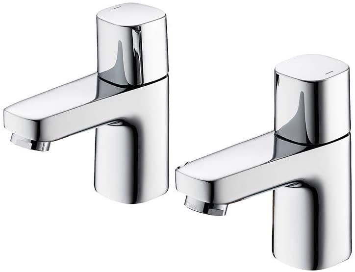 Ideal Standard B0728AA Tempo Pillar Taps, Chrome
