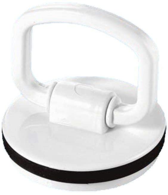 McAlpine 1̴_" Outlet White Plastic Plug with Handle WP2H