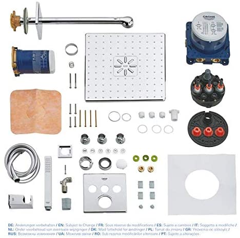 Grohe 34712000 Shower Set Mixer SmartControl, Chrome
