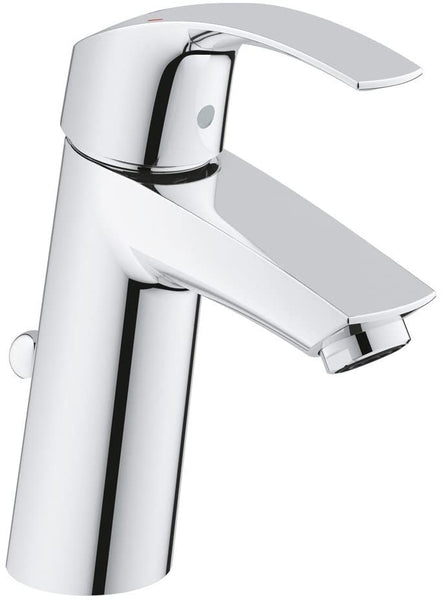 Grohe Eurosmart Mono Basin Mixer with Pop up Waste 23322001
