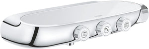 Grohe Grohtherm SmartControl Thermostatic Mixer Tap with 3̴Ì_Shut-Off Valves on/Flush-Mounted