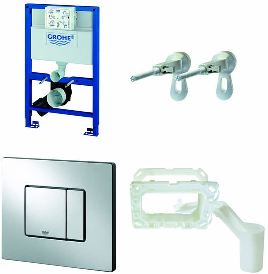 GROHE 38885000 | Rapid SL Frame with Skate Cosmopolitan Flush Plate | 0.82m