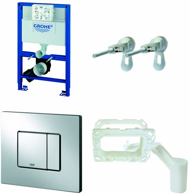 GROHE 38885000 | Rapid SL Frame with Skate Cosmopolitan Flush Plate | 0.82m