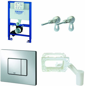 GROHE 38885000 | Rapid SL Frame with Skate Cosmopolitan Flush Plate | 0.82m