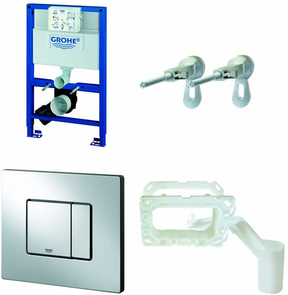 GROHE 38885000 | Rapid SL Frame with Skate Cosmopolitan Flush Plate | 0.82m