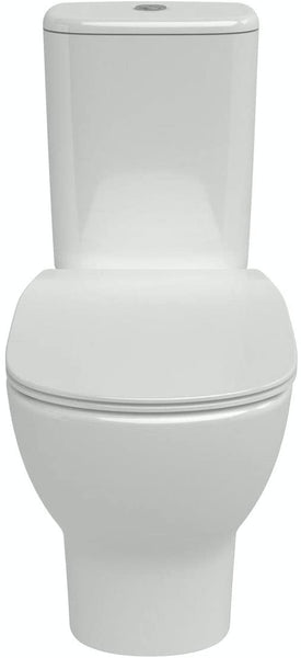 Ideal Standard T355701 Tesi Close Coupled Back-to-Wall Toilet with Aquablade Technology