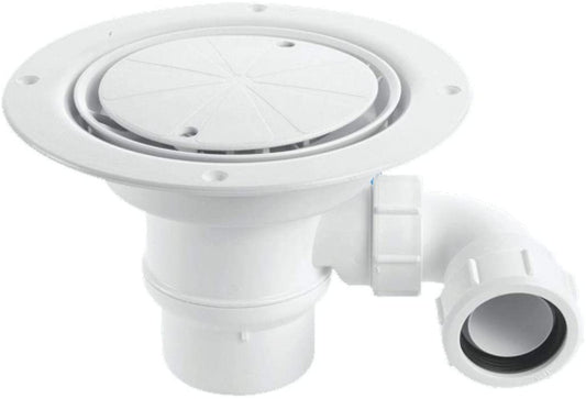 McAlpine 50mm Water Seal Trap with 1̴_" x 90̴åÁ Swivel Multifit Outlet Bend TSG1WHSTW295