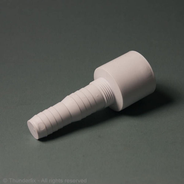 McAlpine WMF3 Straight Nozzle Washing Machine Hose Connector 44mm