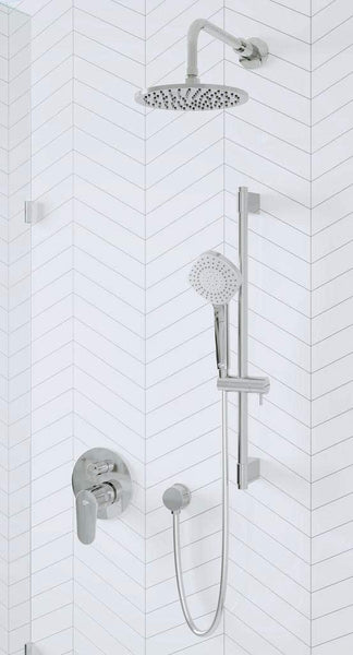 Ideal Standard B2240AA Evo Diamond Shower Kit, Chrome