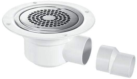 McAlpine 50mm Water Seal Polished Stainless Steel Anti-Ligature Trapped Gulley TSG50-ANTI/LIG