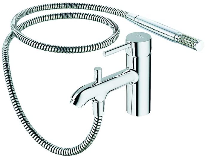 Ideal Standard BC191AA Ceraline one tap Hole Bath Shower Mixer, Chrome