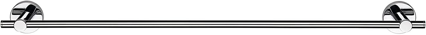 Croydex Flexi-Fix Romsey Towel Rail with Zinc Alloy Construction, Chrome
