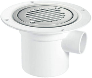 McAlpine 75mm Water Seal Gull with Vertical Outlet and Side Inlet for Sheet Flooring TSG3SS-SL-NSC