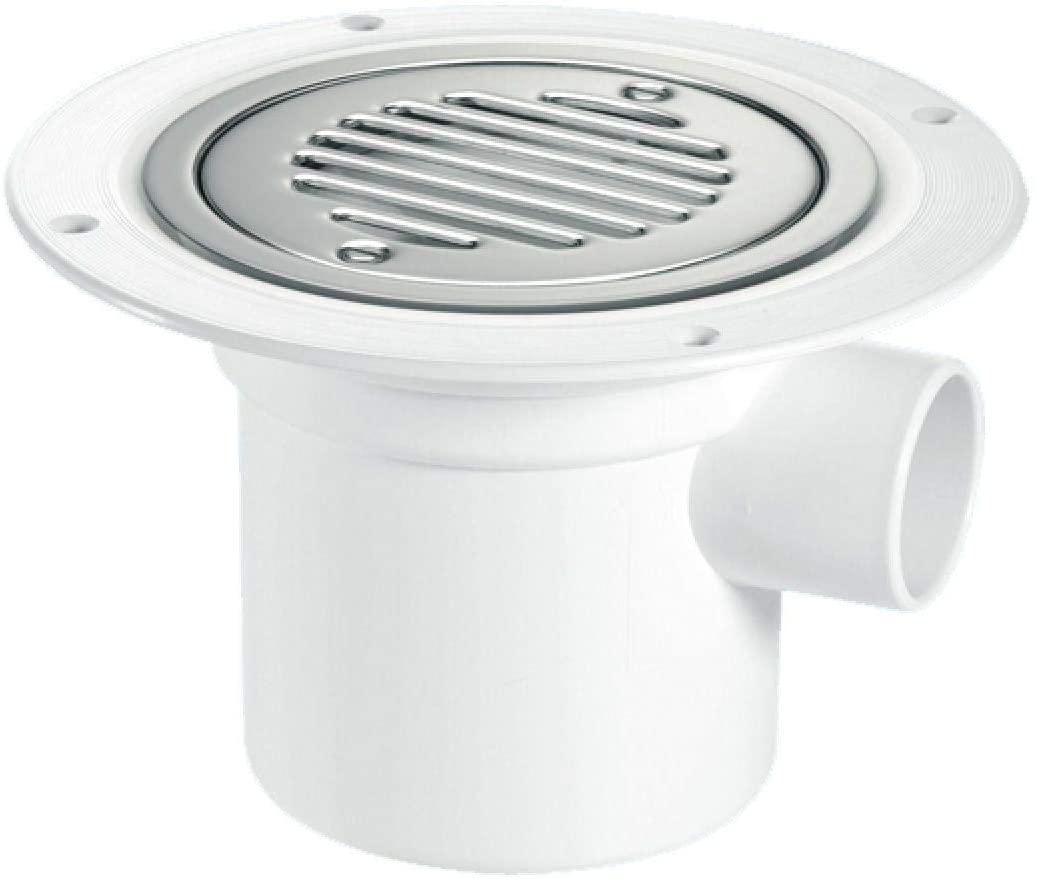 McAlpine 75mm Water Seal Gully with Vertical Outlet and Side Inlet for Sheet Flooring TSG3SS-SL-SC