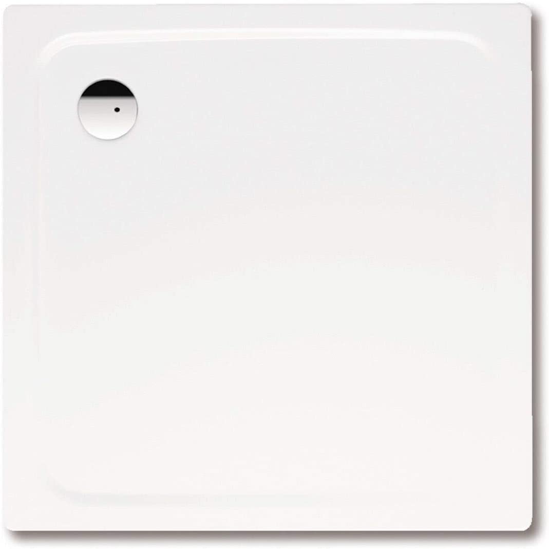 Kaldewei Superplan 398-5 80x100cm with extra flat polystyrene support, colour: White, with pearl effect - 447247983001