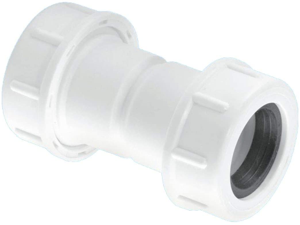 McAlpine Universal Overflow Pipe Connector 19-23mm 3/4" R1M