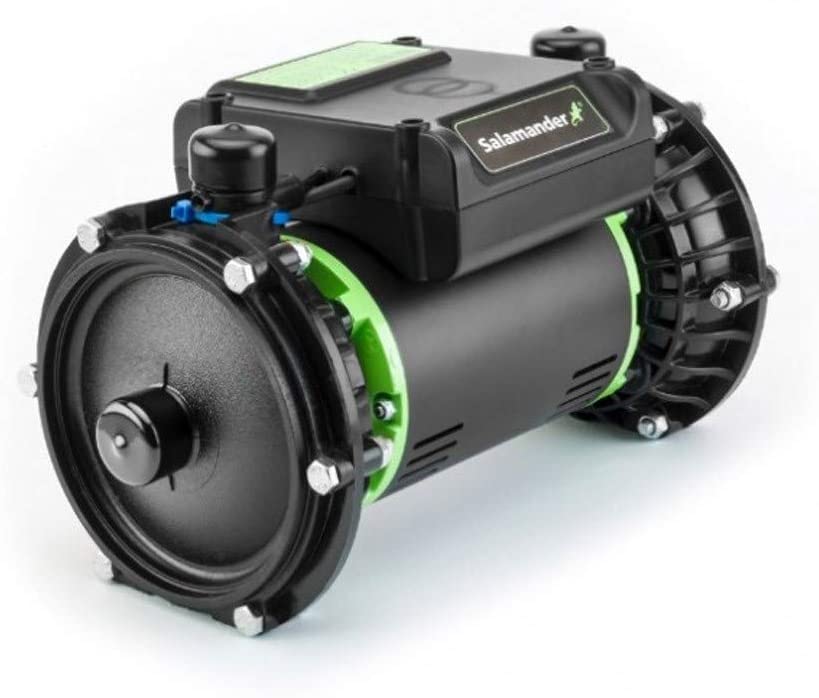 Salamander RP50PT 1.5 Bar Right Twin Impeller Shower Pump Positive Head & Hoses