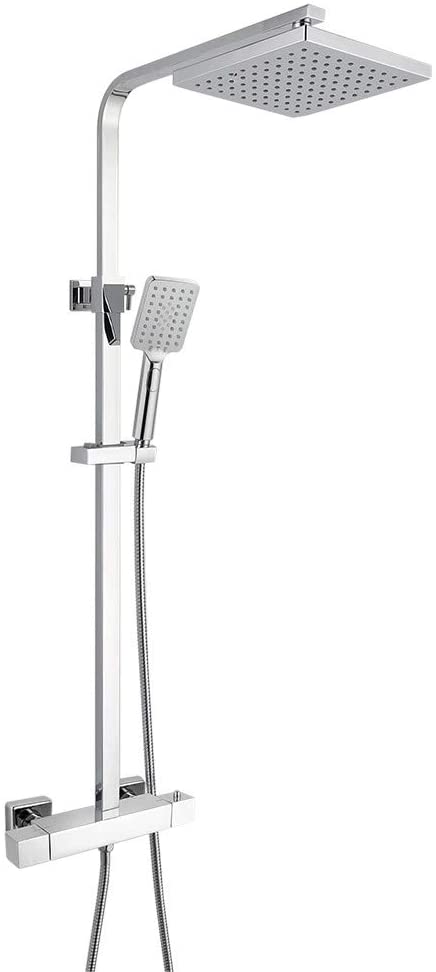 Synergy Square Cool Touch Riser Shower SY-VM108-N